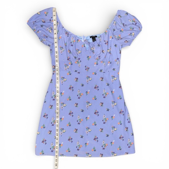 Forever 21 Floral Puff Sleeve Dress - Picture 3 of 14